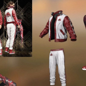 배그 스킨코드 뉴해피 세트 이미지