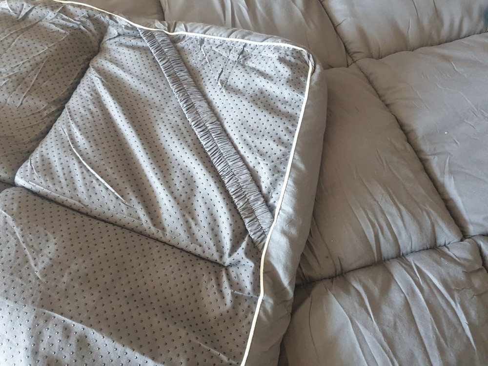 토프. 차렵이불 배게커버 셋트--1