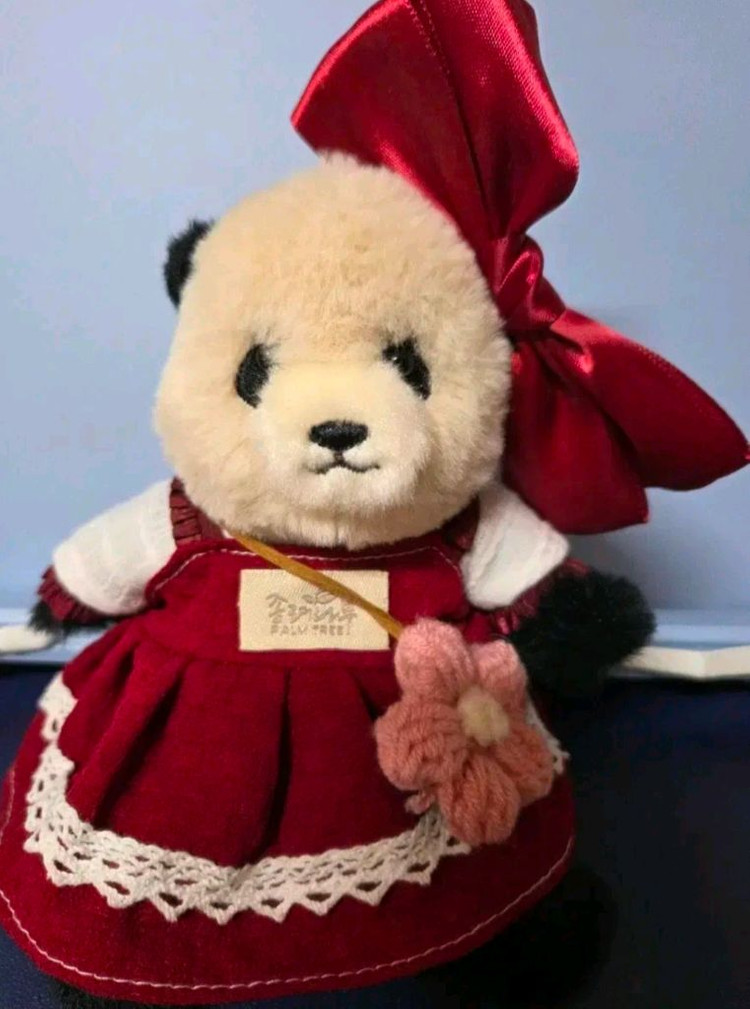 푸바오 차푸 키링+ 인형옷 3개 셋트+(옷장+옷걸이)--2