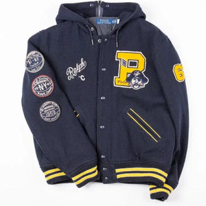 폴로 랄프로렌 파일 플리스 레터맨 자켓