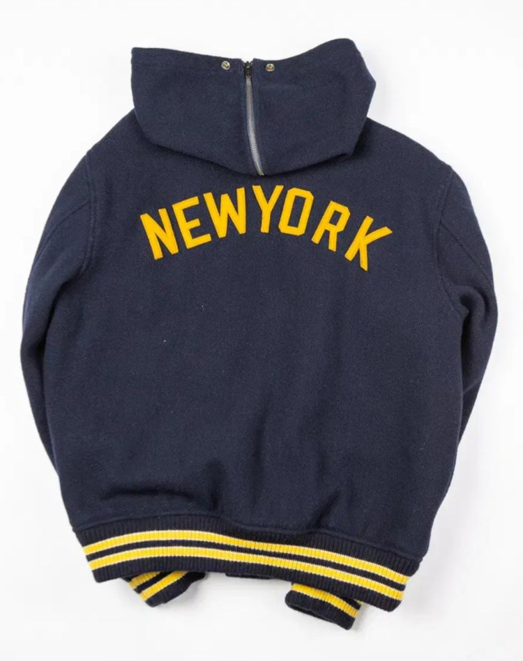 폴로 랄프로렌 파일 플리스 레터맨 자켓--1