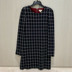 플라스틱 아일랜드 체크 원피스 s