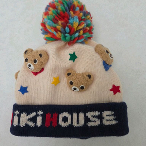 미키하우스 프리미엄 얼굴 포인트 털모자