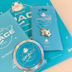 젤리캣 핀 뱃지 / 먼로 스코티 도그 쇼핑백 스티커 성수한정판 이미지
