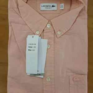 라코스테 반팔 셔츠 새상품