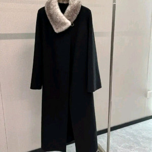 밍크&캐시혼방울코트 새상품