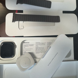 애케플)애플워치 10 내츄럴티타늄 46mm 풀박스