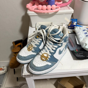 나이키 조던1 레트로 하이 데님 230