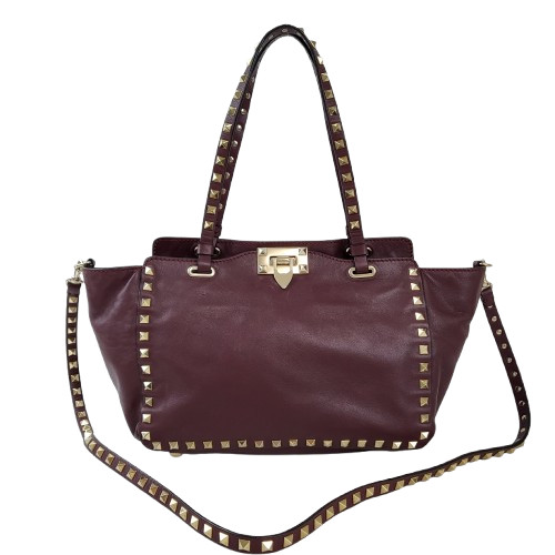 정품 발렌티노 카프스킨 금장 락스터드 2-WAY--1