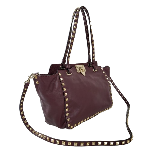 정품 발렌티노 카프스킨 금장 락스터드 2-WAY--2