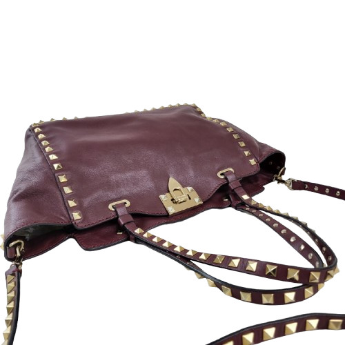 정품 발렌티노 카프스킨 금장 락스터드 2-WAY--5