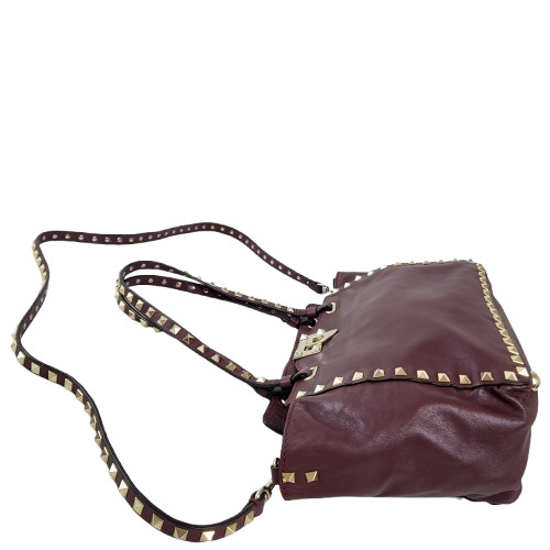 정품 발렌티노 카프스킨 금장 락스터드 2-WAY--6