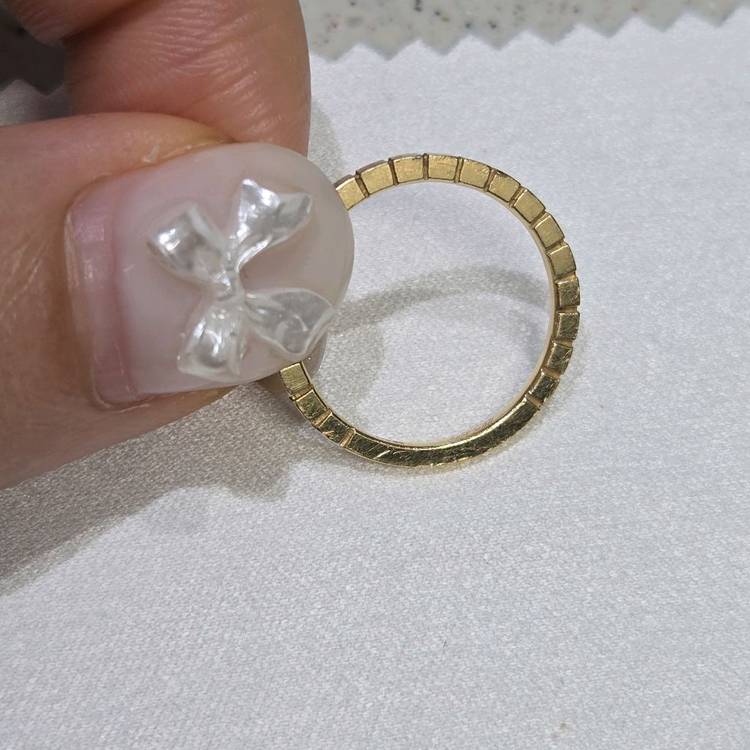 14k 얇은 금반지 1.62g (0.432돈)--4