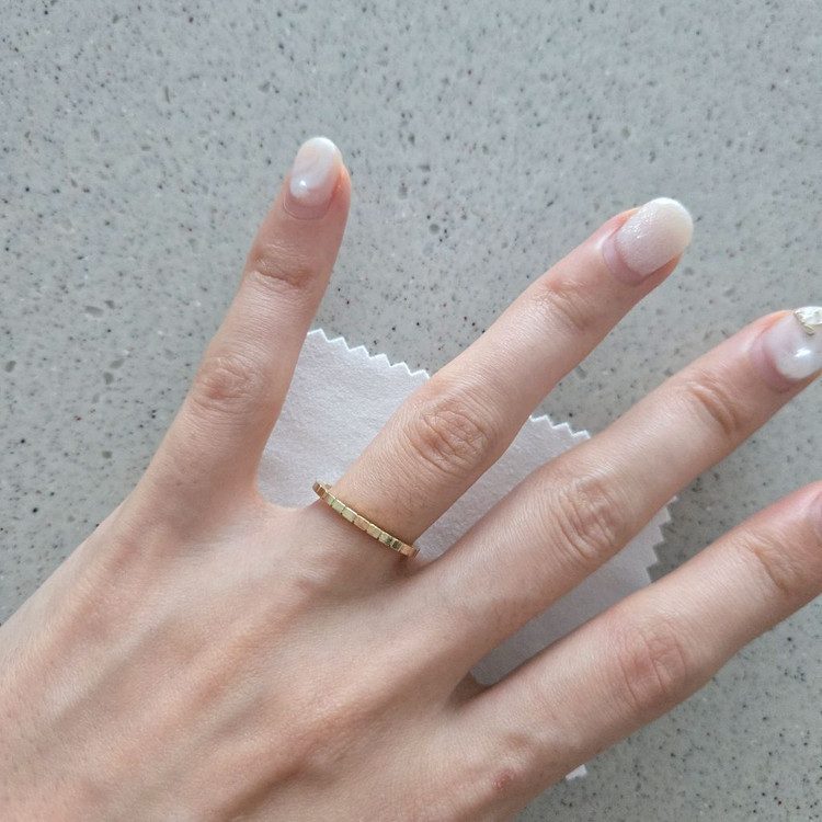 14k 얇은 금반지 1.62g (0.432돈)--9