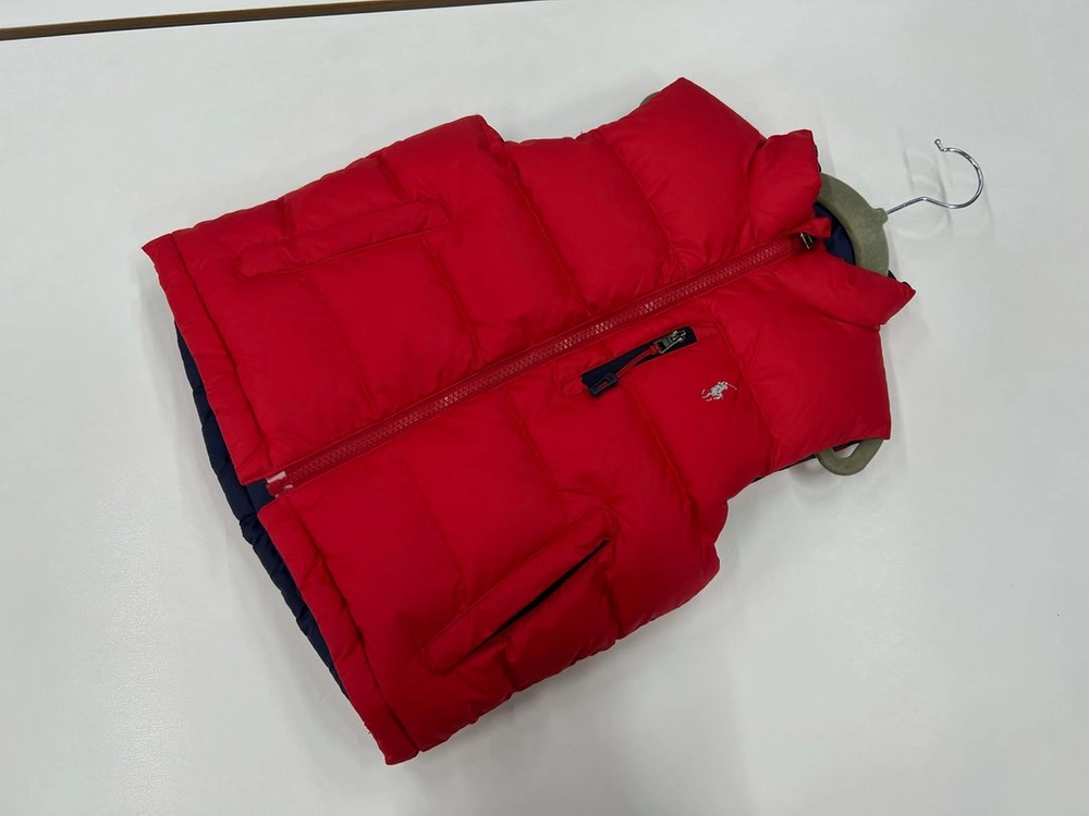 폴로 4T 오리털 양면 패딩조끼 키즈 110 남아110 이미지