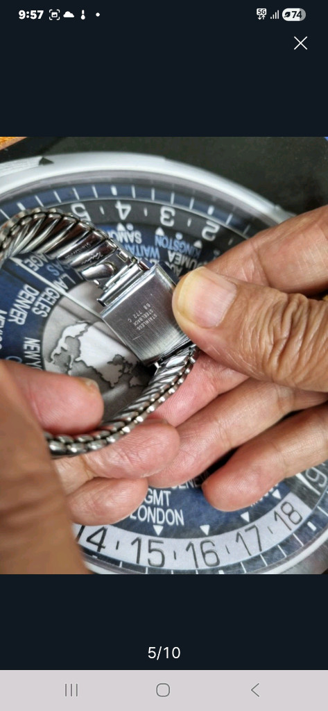 빈티지Ardath남여공용 수동메탈시 계/Swiss 이미지