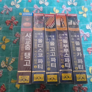 미개봉 카세트테이프 - 1981~1982년 성인경음악 5개세트 이미지