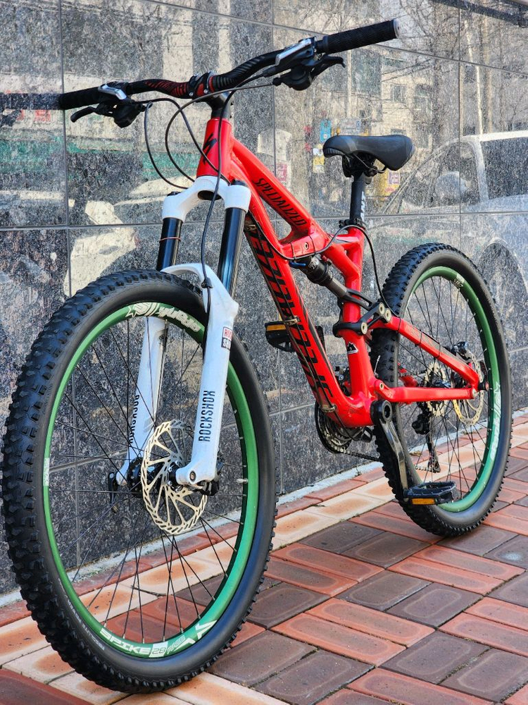 스페셜라이즈드 엔듀로 콤프 풀샥 자전거 팝니다--9