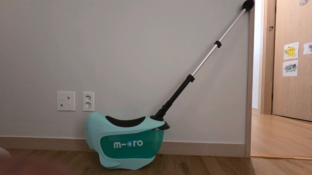 마이크로 미니 킥보드 안장 및 푸시바 이미지