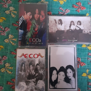 가요 카세트테이프 - 에코 ECO 1집~3집+베스트앨범 택포3만 이미지