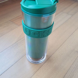 [미사용] 스타벅스 에도스 라이트그린 텀블러 473ml