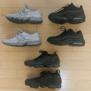 아식스 젤 소노마 오이스터 270 / 나이키 에어 95 270