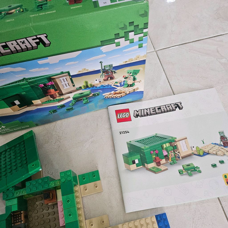 레고 21254 거북이 해변의집 팝니다.--2