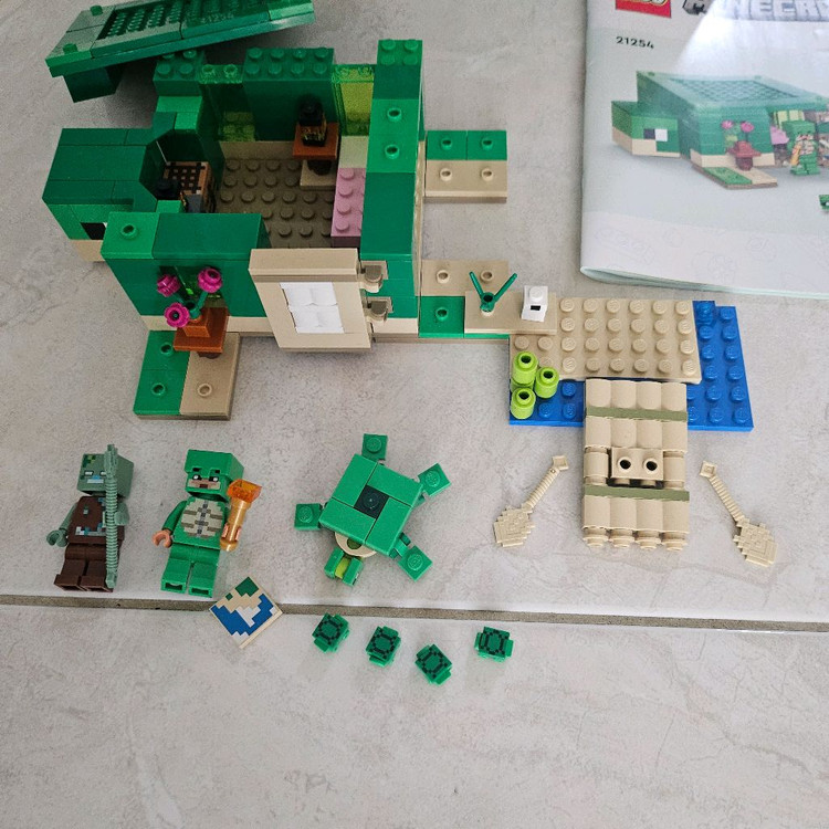 레고 21254 거북이 해변의집 팝니다.--5