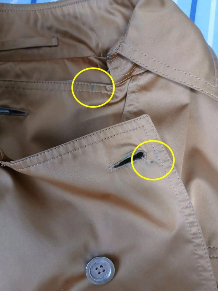 [버버리] 정품 트렌치코트--8