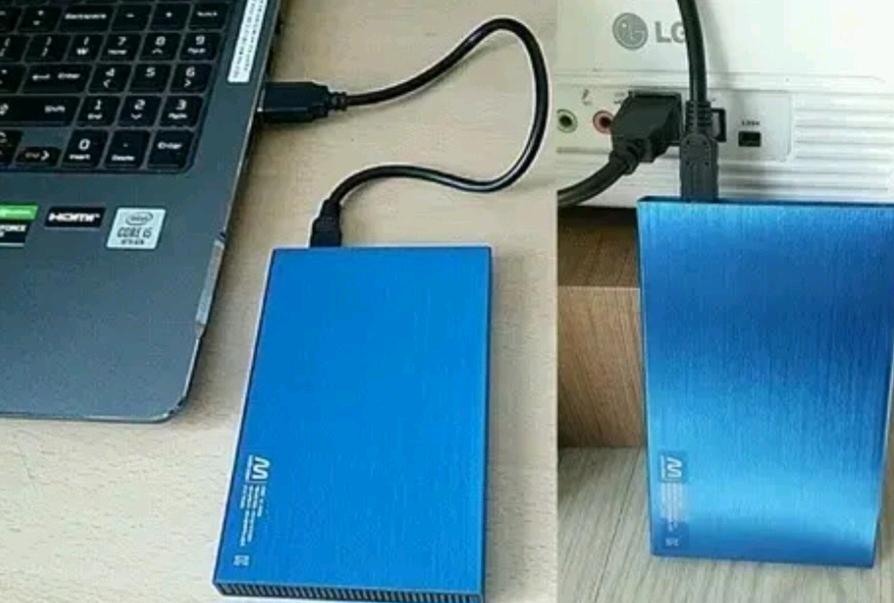 외장하드 대용량 미개봉 1TB USB포함 풀세트--2