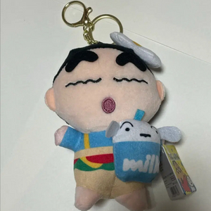 짱구는 못말려 짱구 흰둥이 도시락 인형 키링 새상품 이미지