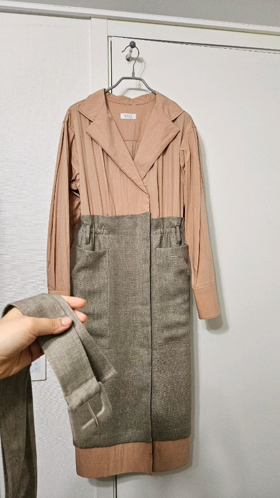 한섬 타임 time 원피스 백화점상품 55사이즈--2