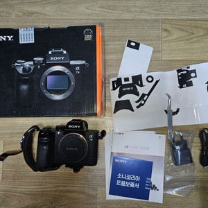 소니 A7M3 풀프레임 미러리스 카메라 풀박스