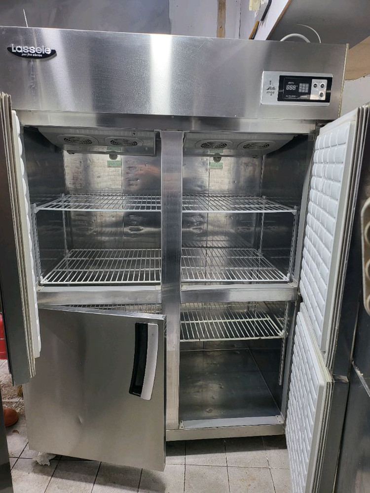 업소용 스테인리스 간냉식 45박스 올 냉동고--1