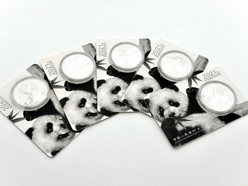 판다 30g 순은 기념주화 판매합니다--1