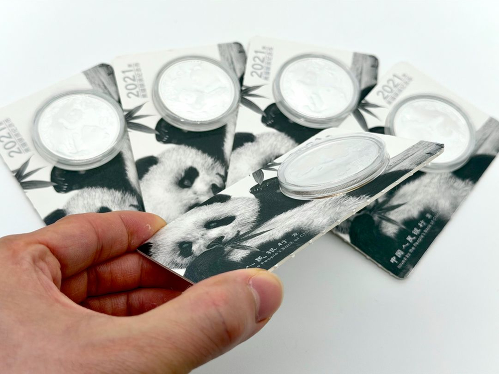 판다 30g 순은 기념주화 판매합니다--4