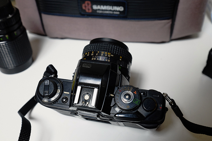 미놀타 x700,x-700 MPS 팝니다(랜즈2개,가방,플레쉬,삼각대)--4