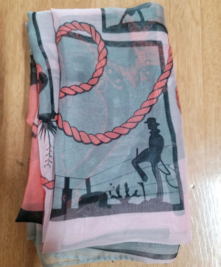 (정품) 에르메스 스카프 숄더 머플러 방도 !!--6