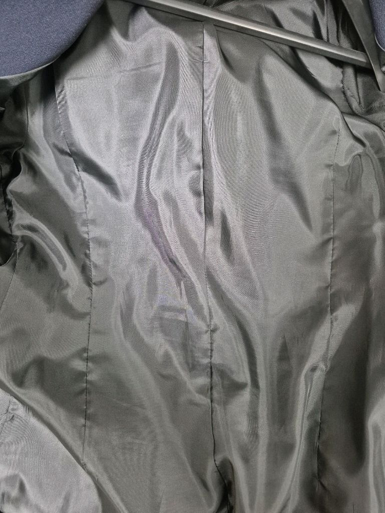 Rua 네이비 트렌치 코트입니다사이즈는 66 이미지