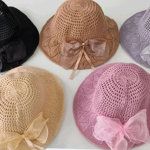 5컬러 리폰 여성 썬캡 벙거지 모자 새상품 봄. 여름 모자 (자유선택) 이미지