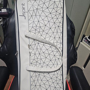 J-Spirt 사각 2단 라켓 가방