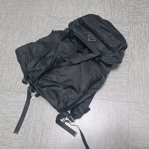 프라다 백팩 2vz019 리나일론 테크니컬 전면로고 프라다백팩