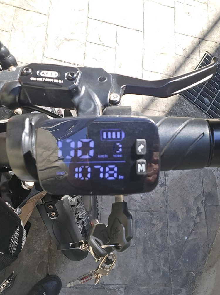 (풀옵션)48V 500W 20ah 엑스라이더 자토바이 X100 Max 2025년 모델 판매합니다.--5