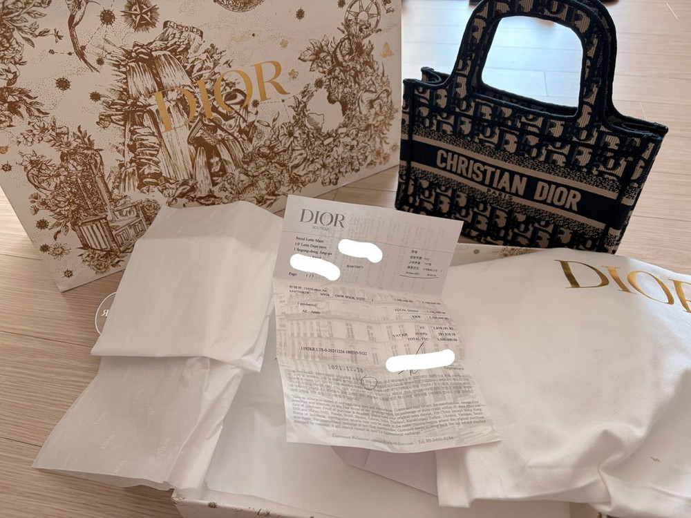 디올 북토트 미니백 이미지