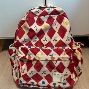 보보쇼즈 가방 체리 패턴 백팩 이미지