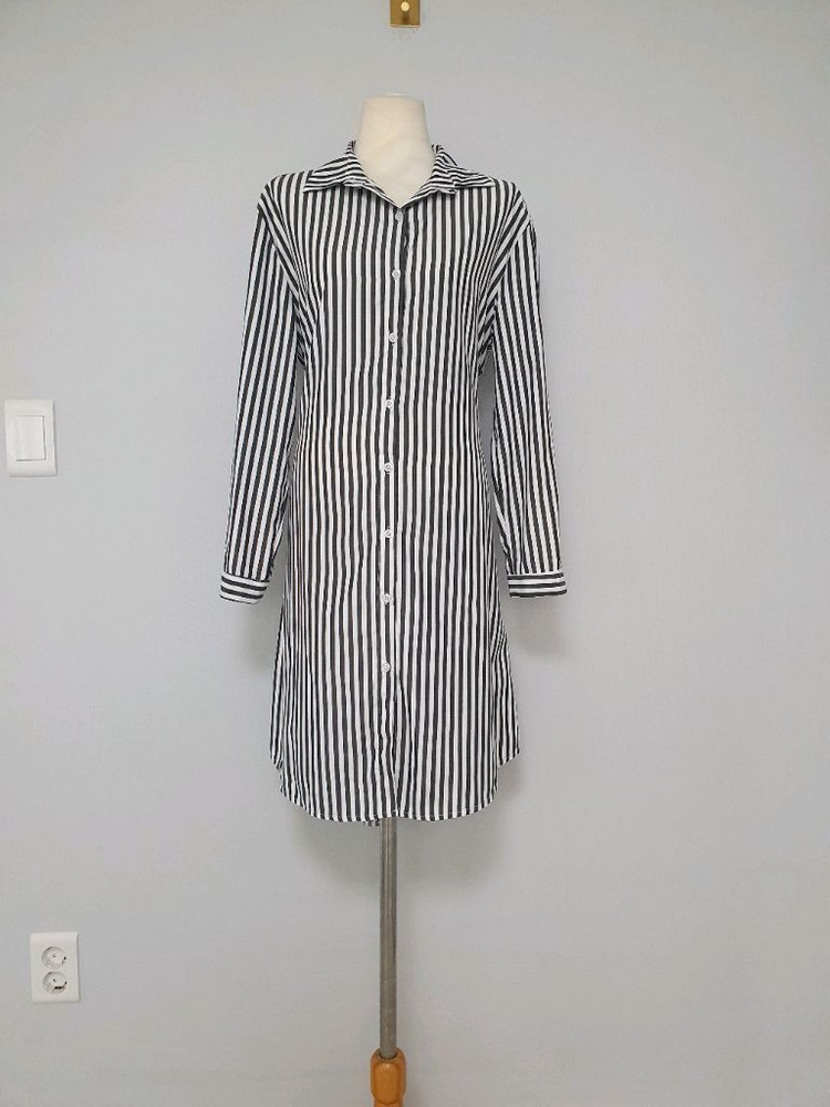 (거의새거)헤이린 뉴욕 셔츠형 원피스 44~77--2