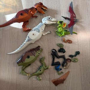 레고 공룡 벌크 모음 이미지