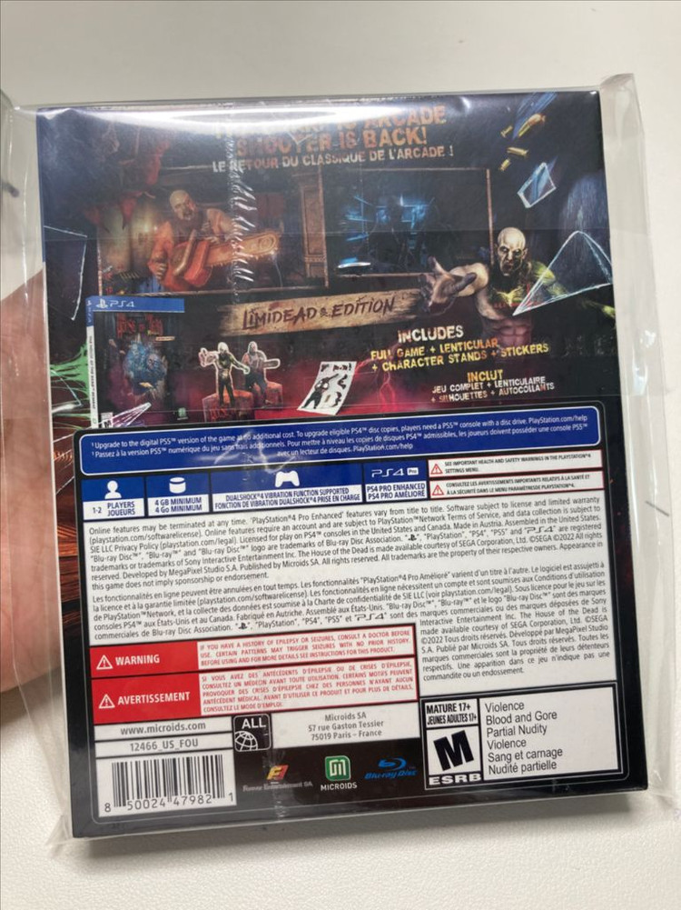 ps4 플스 하우스 오브 데드 이미지