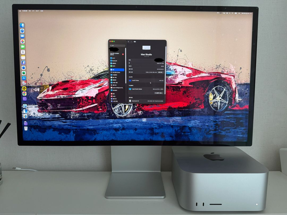 애플 스튜디오 디스플레이 + 트랙패드 & 매직키보드 & 마우스--2