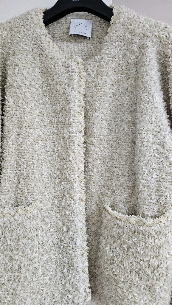 한섬 sjsj 트위드 자켓 트위드 가디건 백화점상품 공홈품절컬러--1